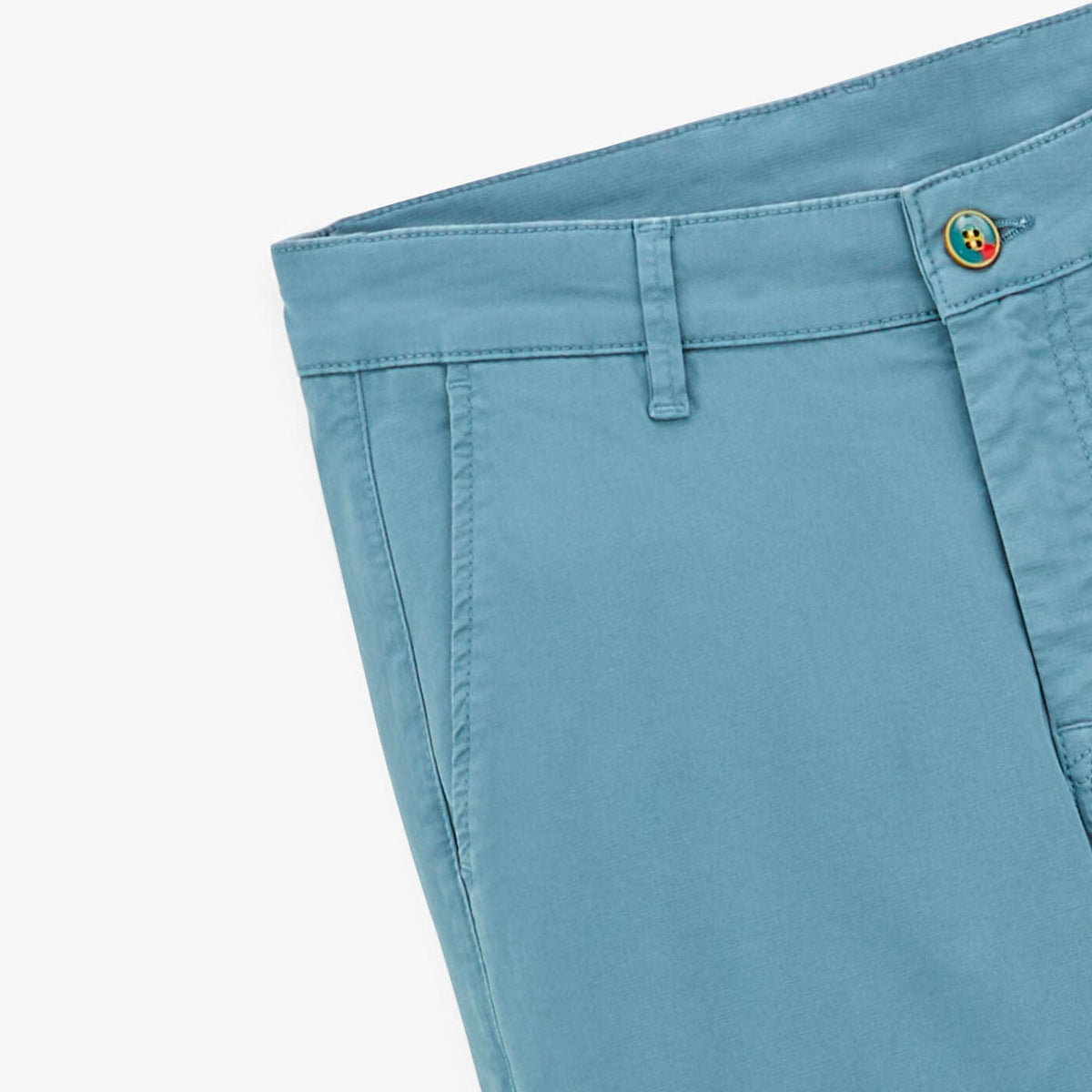 Chino 702 comfortabele pasvorm lichen