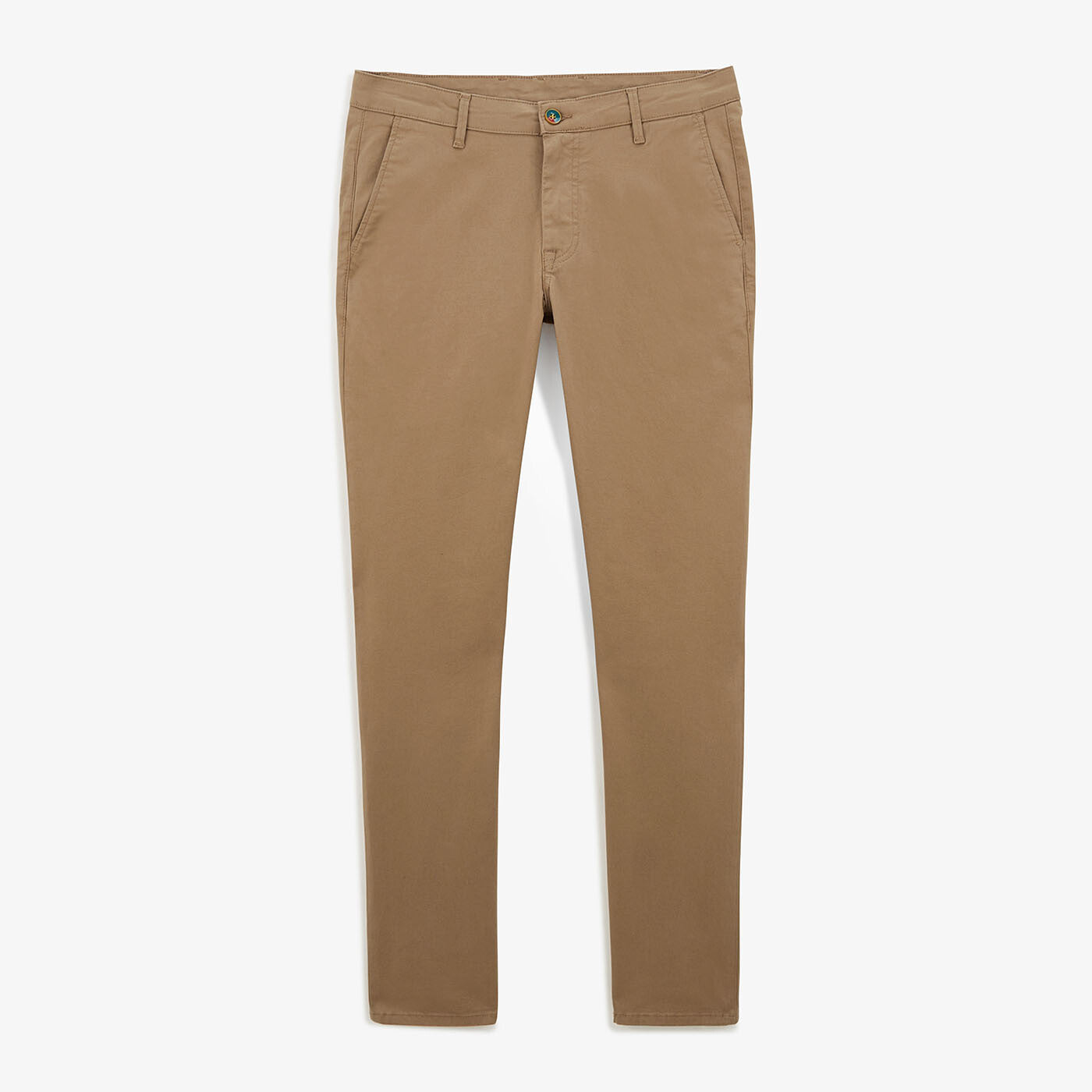 Chino 702 comfortabele pasvorm beige