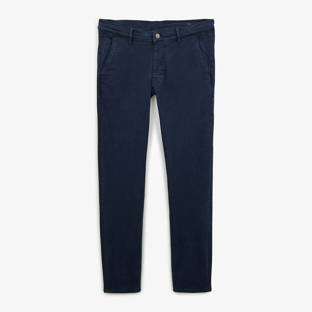Chino 741 comfortabele pasvorm donkerblauw