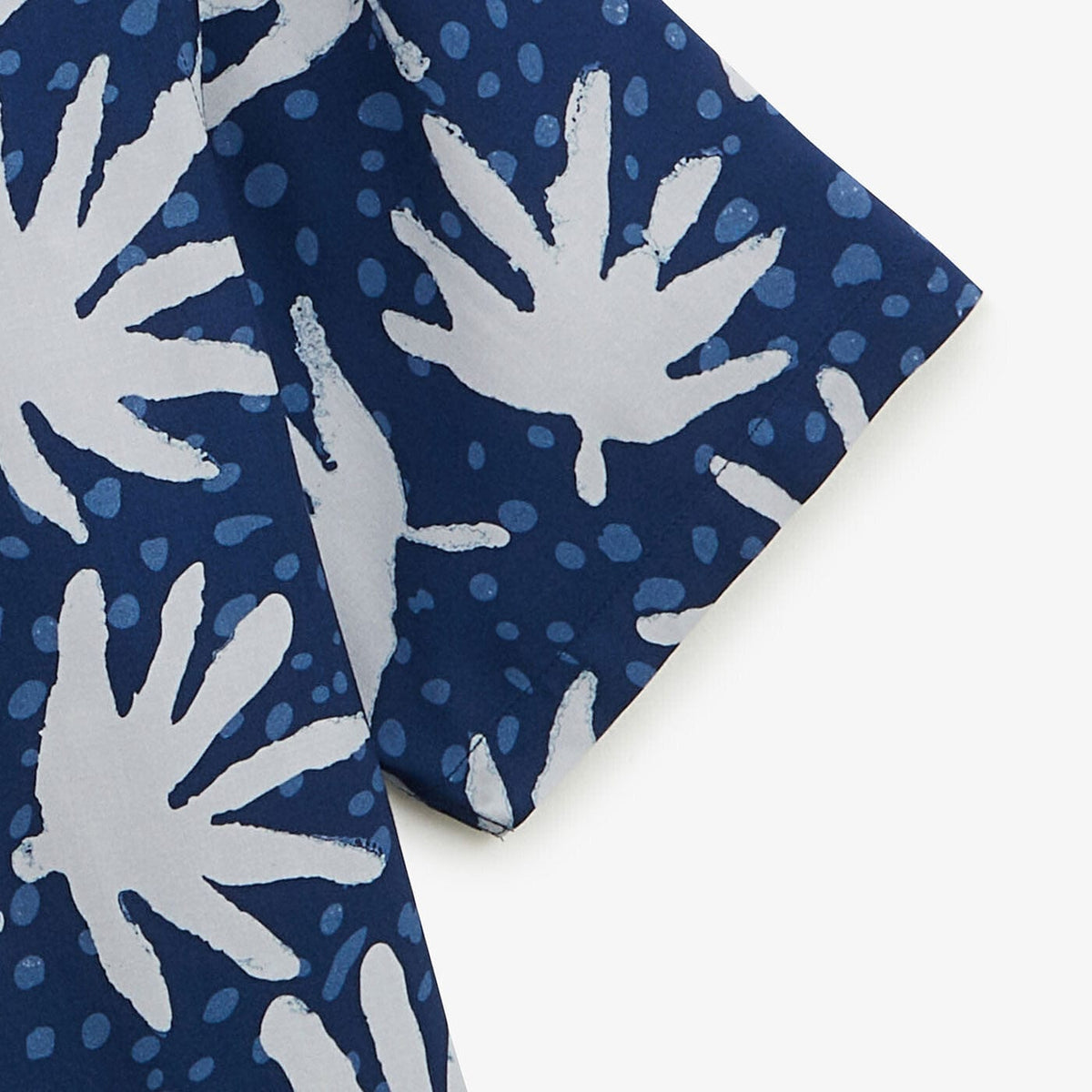 Korte mouwen shirt San indigo met fantasieprint
