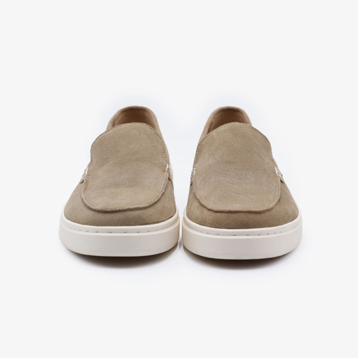 Kentucky mocassin van beige nubuckleer