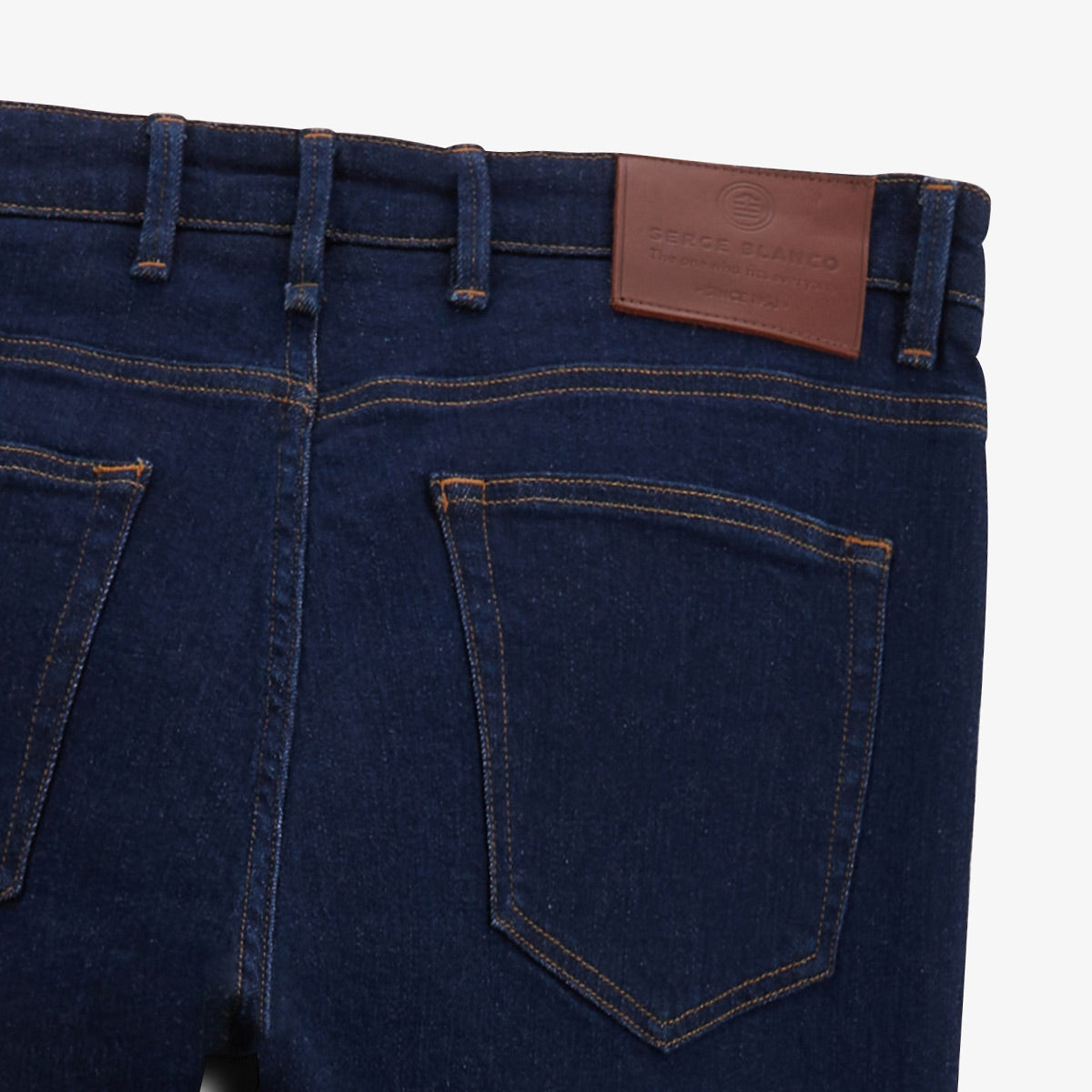 Jean 325 slim powertwist van ongebleekt katoen HEREN SERGE BLANCO