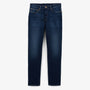 Jean 325 slim powertwist in donkerblauw katoen HEREN SERGE BLANCO