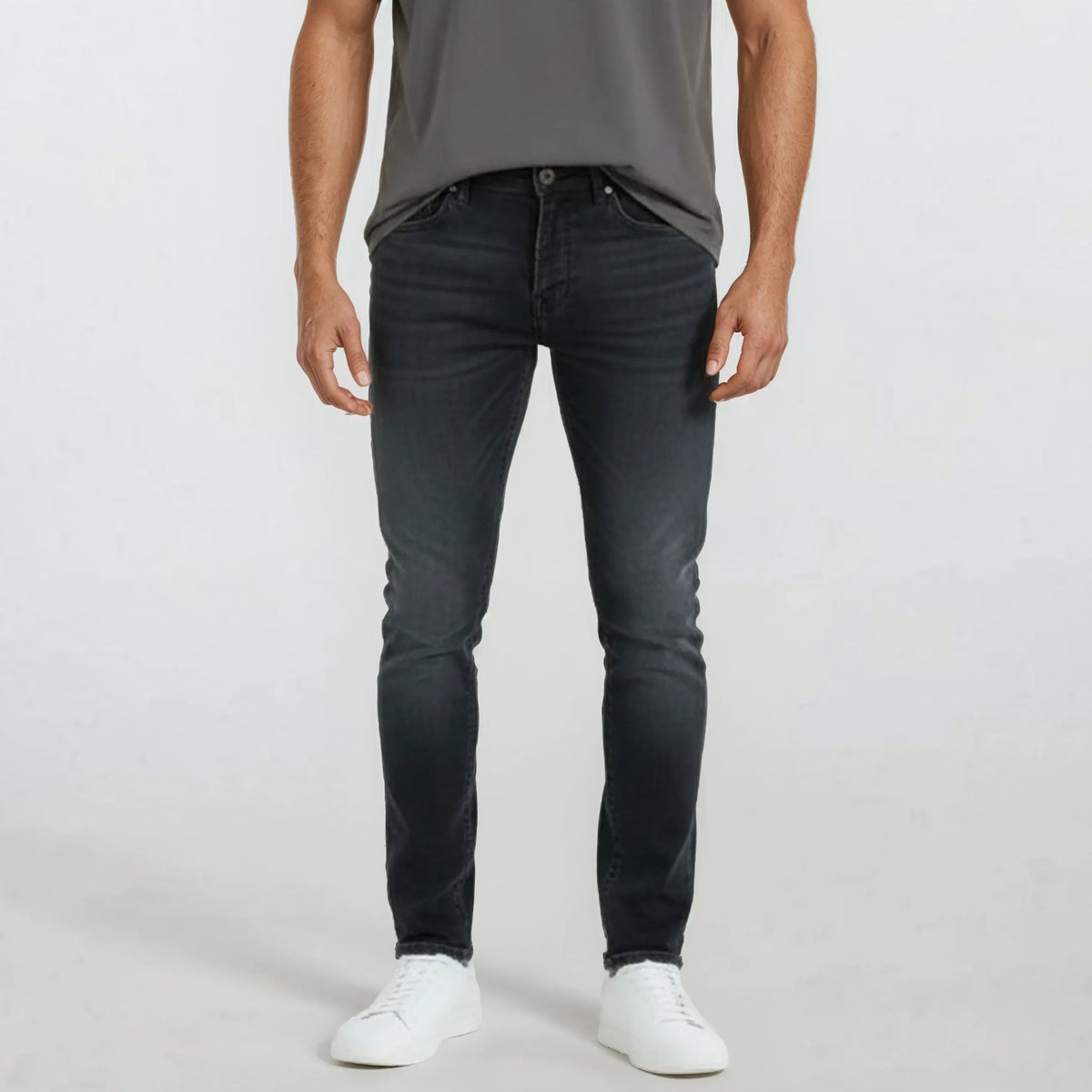 Jean 325 powertwist slim fit denim van katoen voor heren serge blanco