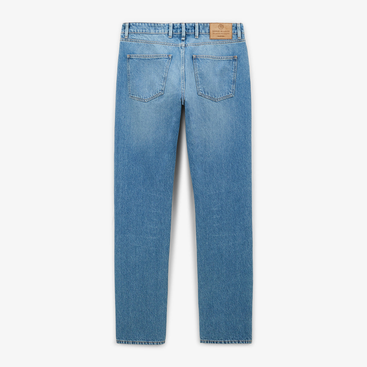 Jean 331 Tapered Fit Blauw Heren SERGE BLANCO