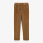 Broek 549 corduroy regular comfort elastische taille bruin hazelnootkleurig heren SERGE BLANCO