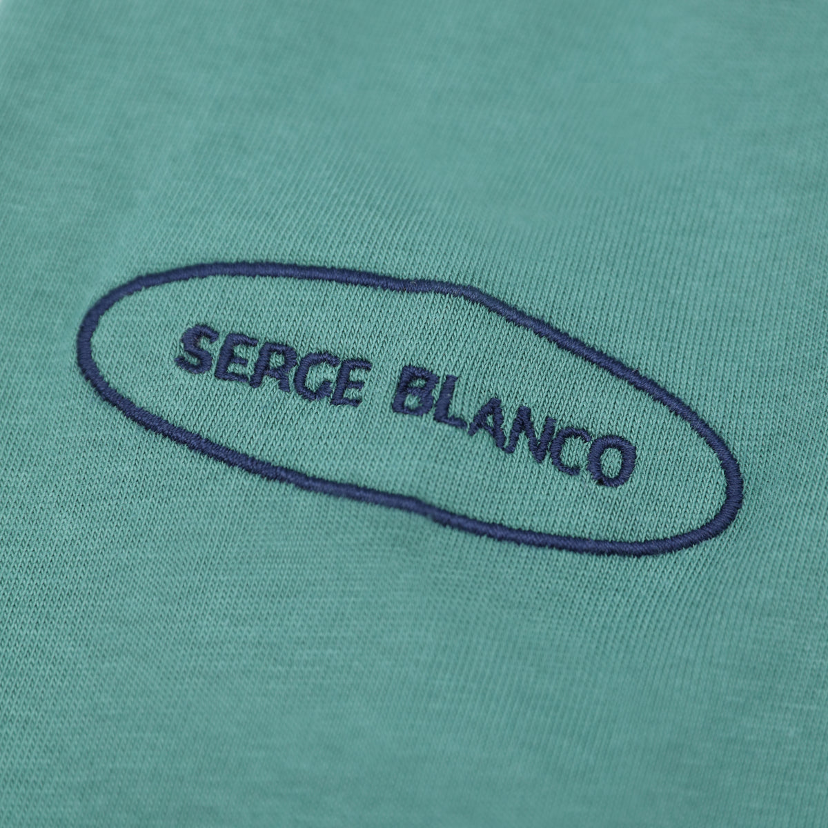 Langemouwen poloshirt van katoen, marineblauw Livio voor heren, serge blanco