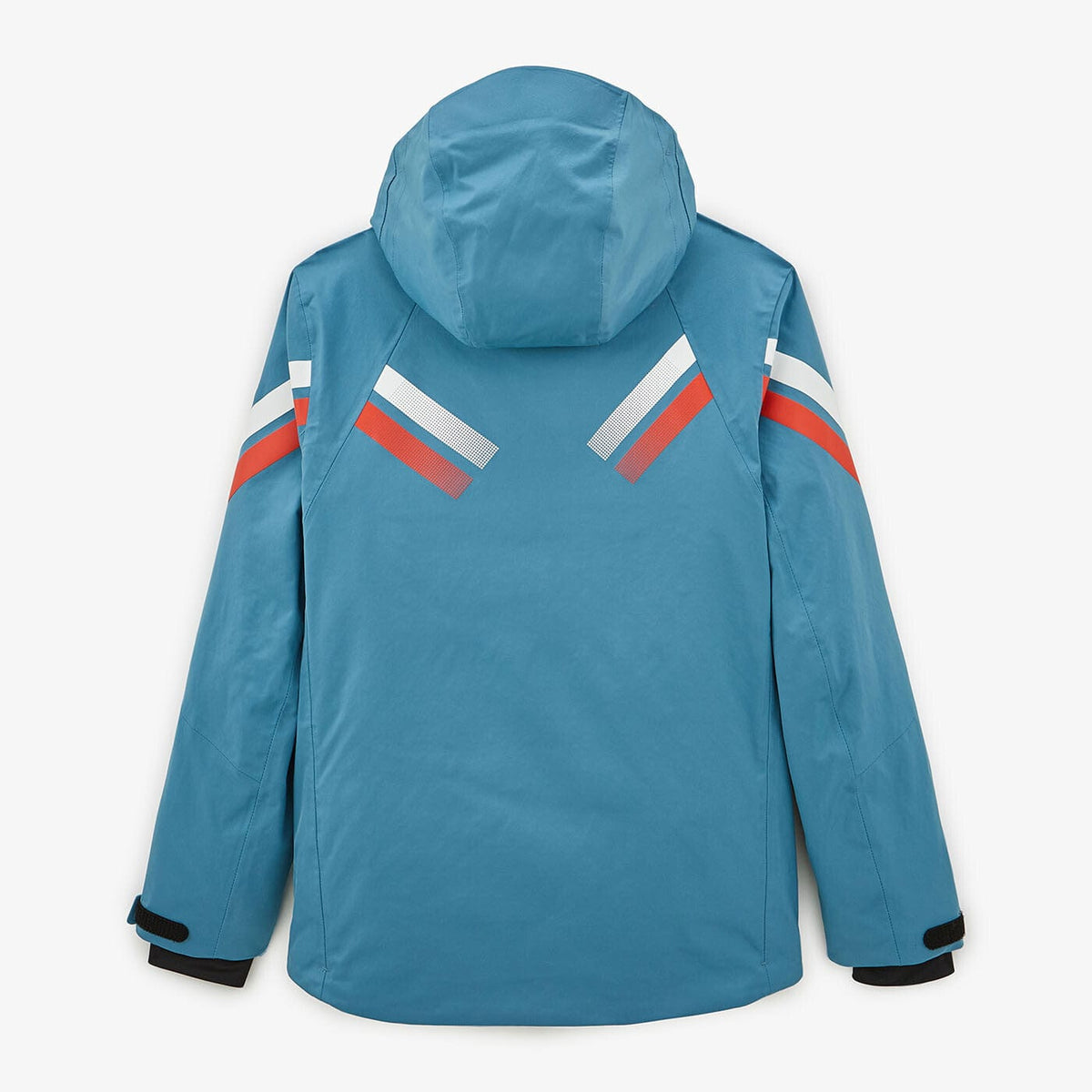 Courmayeur skijas voor heren, blauw met bruin, serge blanco