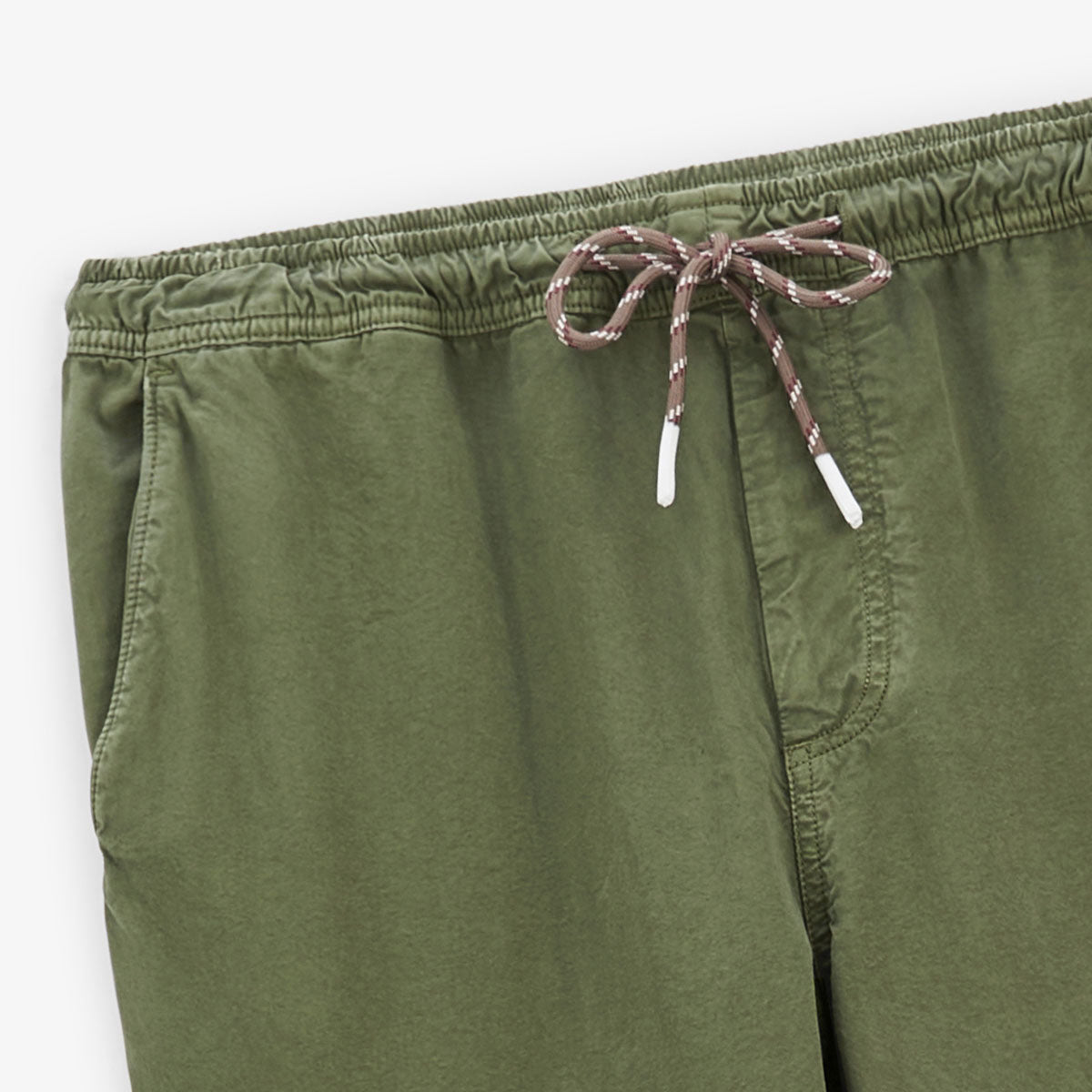 Chino 551 Ruime pasvorm Van elastisch katoen Militair groen Heren SERGE BLANCO