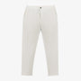 Chino 743 Elastisch Parachutestof Wit Latte Heren SERGE BLANCO