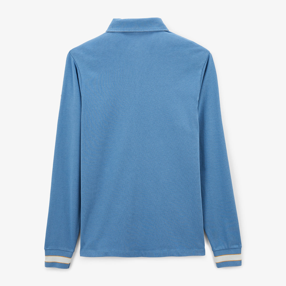 Lange mouwen rugby shirt van blauw katoen Lior Heren SERGE BLANCO