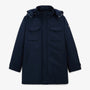 Winterparka donkerblauw Laurent voor heren SERGE BLANCO