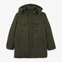 Winterparka Laurent voor heren in legergroen SERGE BLANCO