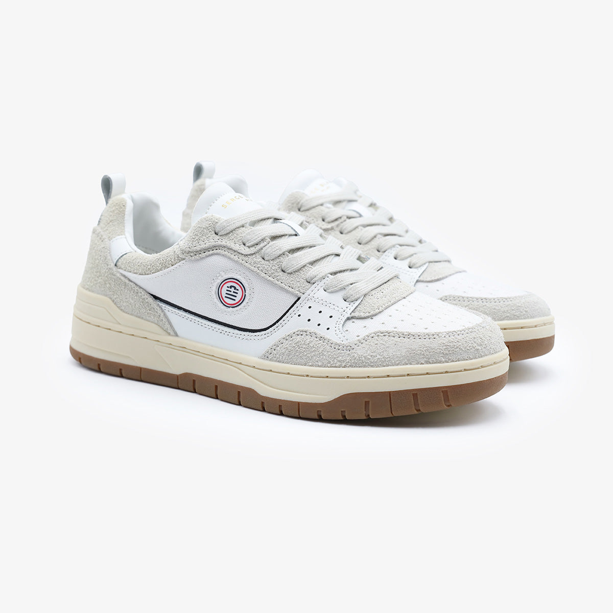 Sneaker Vernaz Canvas Wit Heren SERGE BLANCO