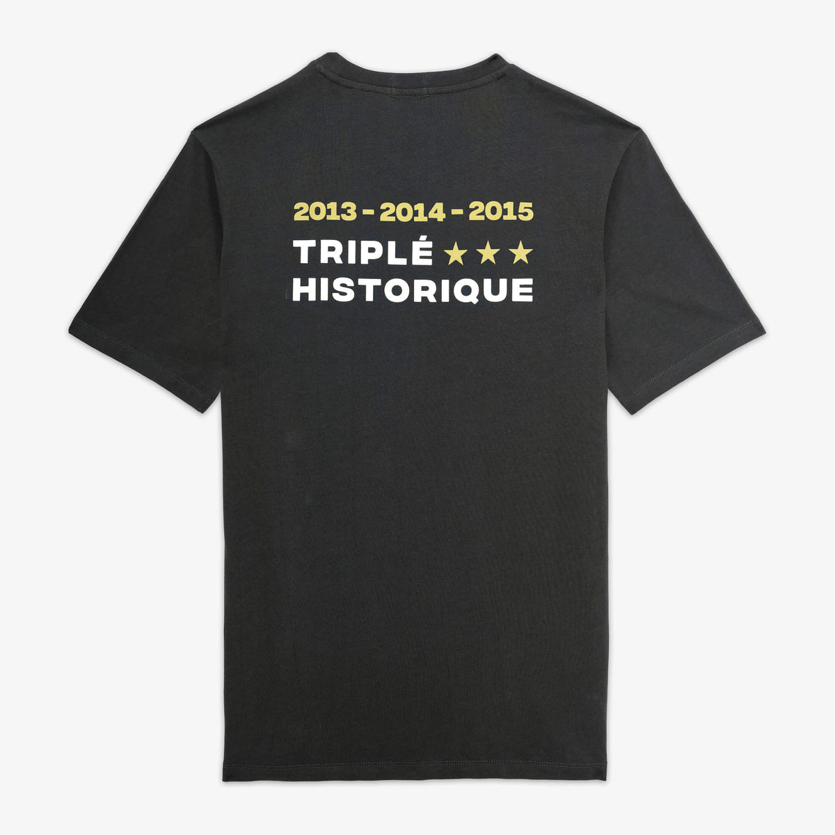 RCT Triplé Coupe d'Europe T-shirt Grijs Heren SERGE BLANCO