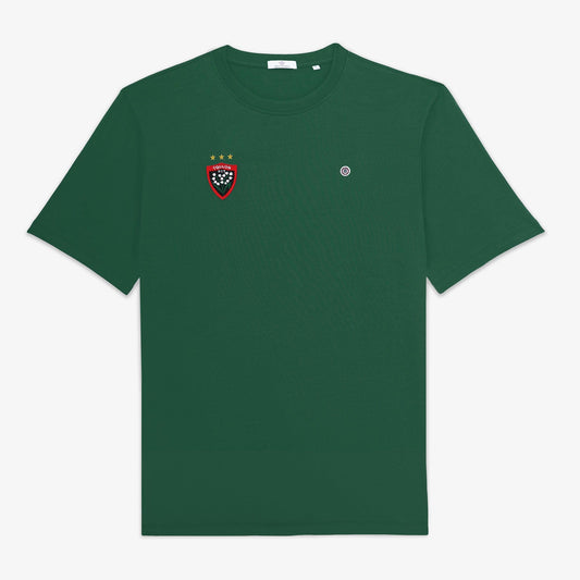 RCT Triplé Coupe d'Europe T-shirt Groen Heren SERGE BLANCO